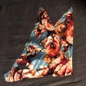 ECHO Painted Roses 100% Silk Scarf